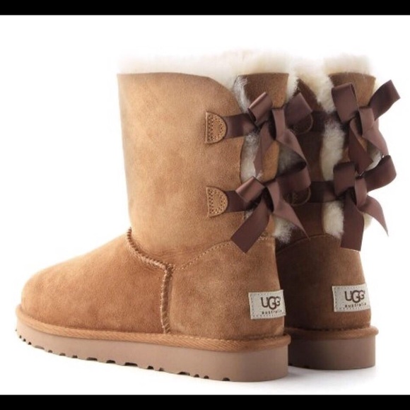 UGG Shoes - UGG Australia Chestnut Bailey Bow Boots